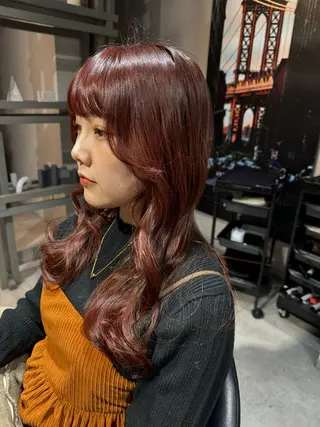 ミディアム カラー 似合う髪型が 分からない方へのヘアスタイル