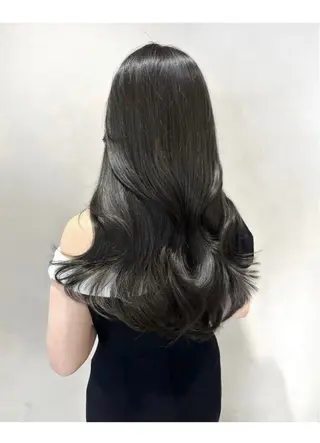 ロング 韓国レイヤー髪質改善 💫Tomoya💫のヘアスタイル