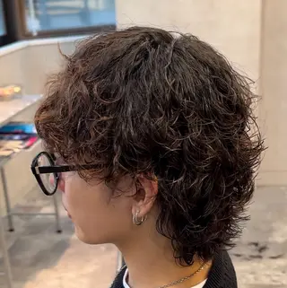 ショート パーマ 優太朗/仙台/メンズ /波巻き/ツイスパ/のヘアスタイル