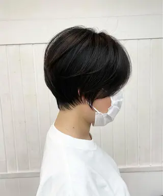 ショート 毛流れヘア×眉 ワックス/RIKUのヘアスタイル