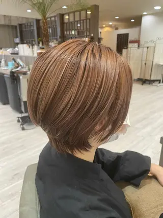 ショート カラー 中野  淳のヘアスタイル