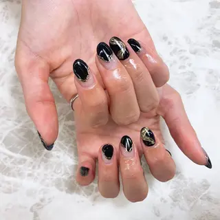 ネイル ⭐︎休業中の練習⭐︎ JNA認定講師髙橋のネイルデザイン