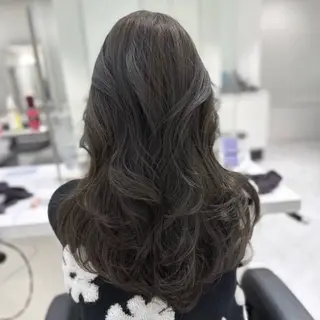 セミロング カラー ♡ハイトーンブリーチ カラーyuuna♡のヘアスタイル