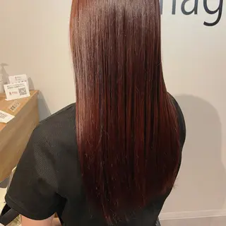 ロング カラー 原 麻耶のヘアスタイル