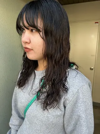 ロング 薄暮 マツイ レンのヘアスタイル