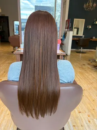 ロング 高橋 彩のヘアスタイル