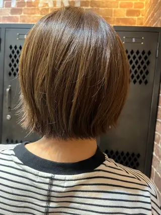 ショート カラー 久木原 ゆりのヘアスタイル