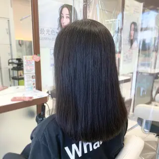セミロング パーマ miiro 長津田 髪質改善 フジムラのヘアスタイル