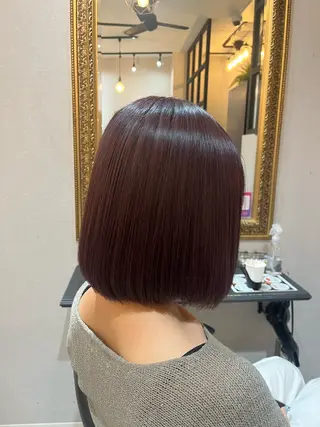 ミディアム カラー 🖤N゜JILLVA 🤍店長/川田 栞のヘアスタイル