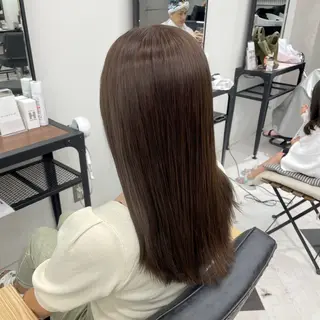 ミディアム カラー パーマ ヘアアレンジ メンズ mona/ ストレートスタイル✨のヘアスタイル