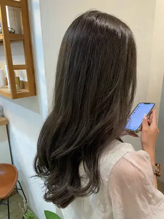 ロング カラー ✨️パーマ✨ たなかひろとのヘアスタイル
