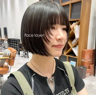 ショート 暖色/艶髪/ボブ/ ショート/Ayaのヘアスタイル