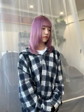 セミロング kalahair Yukaのヘアスタイル