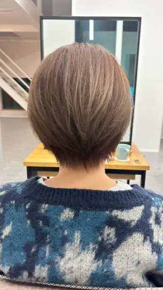 ショート カラー 松川優真 【髪質改善】のヘアスタイル