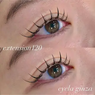 マツエク・マツパ EYELA maho 銀座のマツエク・マツパデザイン