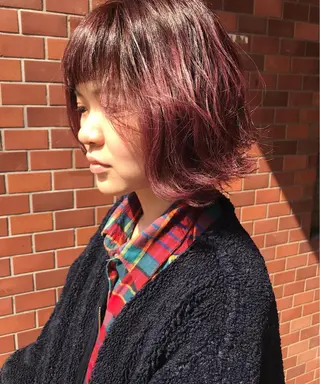 ショート 丹羽大喜 縮毛矯正/美髪矯正のヘアスタイル