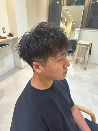 パーマ メンズ 【パーマの達人】 💎メンズ特化🔥徹のヘアスタイル