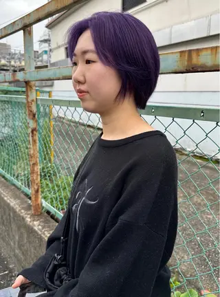 ショート カラー 田中 泰正のヘアスタイル