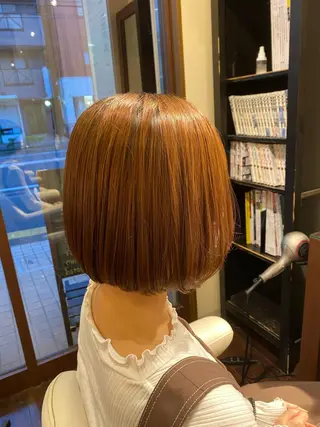 ショート 艶カラー|ストレート 🍟yuki🍟のヘアスタイル