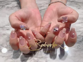 ミディアム ネイル Babarla Nailのネイルデザイン