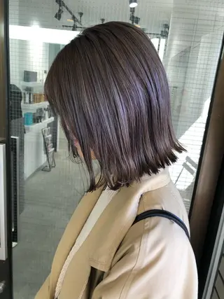 ミディアム カラー 🤍2nd🤍田所 美希のヘアスタイル