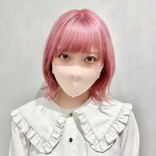 ショート カラー 髪質改善⌇透明感 カラー⌇川上葵のヘアスタイル