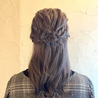 ミディアム かわいいを＋🎀𖤐 上品hair/ 星愛のヘアスタイル