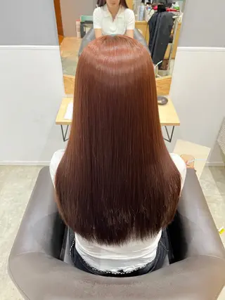 ロング miloc naha ナナカのヘアスタイル