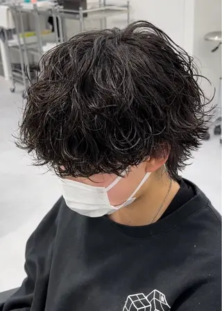 メンズ そら/Ace栄 スパイキー/パーマのヘアスタイル