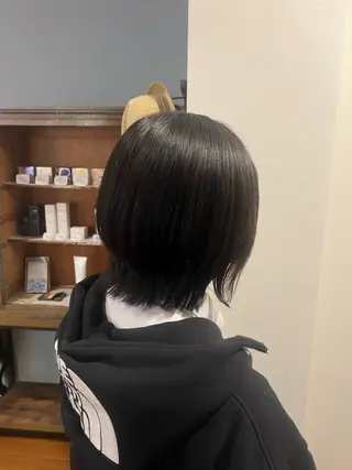 ミディアム 水田 芹七のヘアスタイル