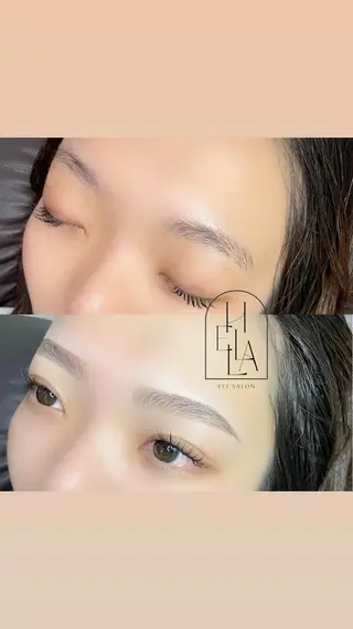 アイブロウ まつげパーマ／眉毛 H e l l aのマツエク・マツパデザイン