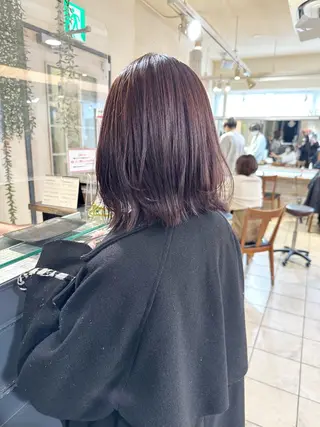 ミディアム カラー パーマ ヘアアレンジ メンズ キッズ ネイル マツエク・マツパ アイブロウ 🦕ウルフカット 🦕ａｋｉｈｏのヘアスタイル