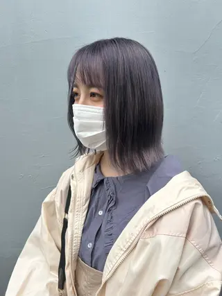 ミディアム カラー 🤎指名No.1原宿 表参道coii日向花のヘアスタイル