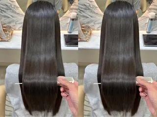 ロング カラーモデル募集三浦 愛哉のヘアスタイル