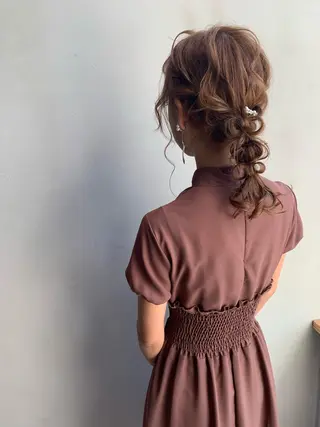 ミディアム yui .のヘアスタイル