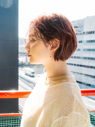 ショート カラー カラー特化/縮毛矯正 /ベッドスパ/マナミのヘアスタイル