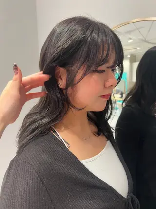 カラー Risa/盛れる レイヤー/艶カラーのヘアスタイル