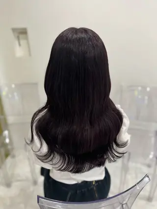 ロング カラー ガーリー♡女の子っぽ ヘア♡ピンクカラー♡のヘアスタイル