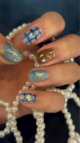 ネイル 艶ｶﾗｰ･:*個性派 ﾈｲﾙ🦋mire-のネイルデザイン