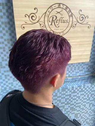 カラー メンズ 【縮毛矯正＆カラー】 RAN.のヘアスタイル