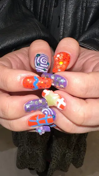 ネイル 🎶個性派ネイル💅 /Komachi❤️のネイルデザイン