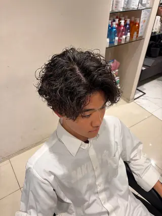 パーマ メンズ 関内/メンズパーマ/ 男性専門/菊池蒼大のヘアスタイル