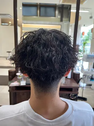 ショート パーマ メンズ 🧊メンズ特化🧊 高木航希のヘアスタイル