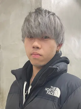 カラー メンズ メンズカット パーマ[佐橋]のヘアスタイル