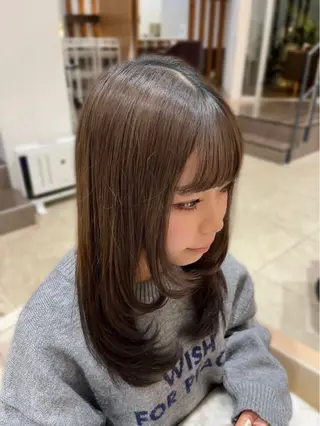 ロング 沖元 統弥のヘアスタイル