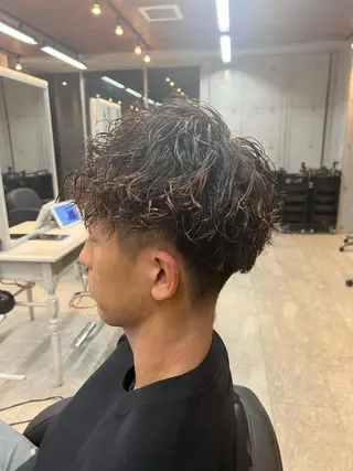 パーマ メンズ ⭕️メンズパーマ⭕️ 山口　裕太郎のヘアスタイル