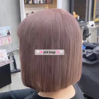 ミディアム カラー 𝐑𝐢𝐤𝐚 ໒꒱♡のヘアスタイル
