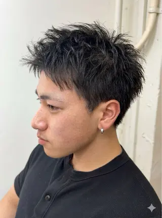 メンズ メンズ特化/ツイスパ 朝ラクセット 颯のヘアスタイル