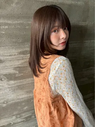 カラー 池袋 リピート◎武田藍花のヘアスタイル