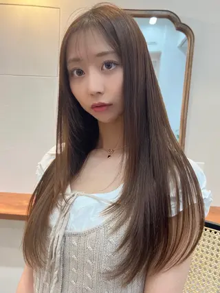 ロング collet矢島/ ブリーチ/レイヤーのヘアスタイル